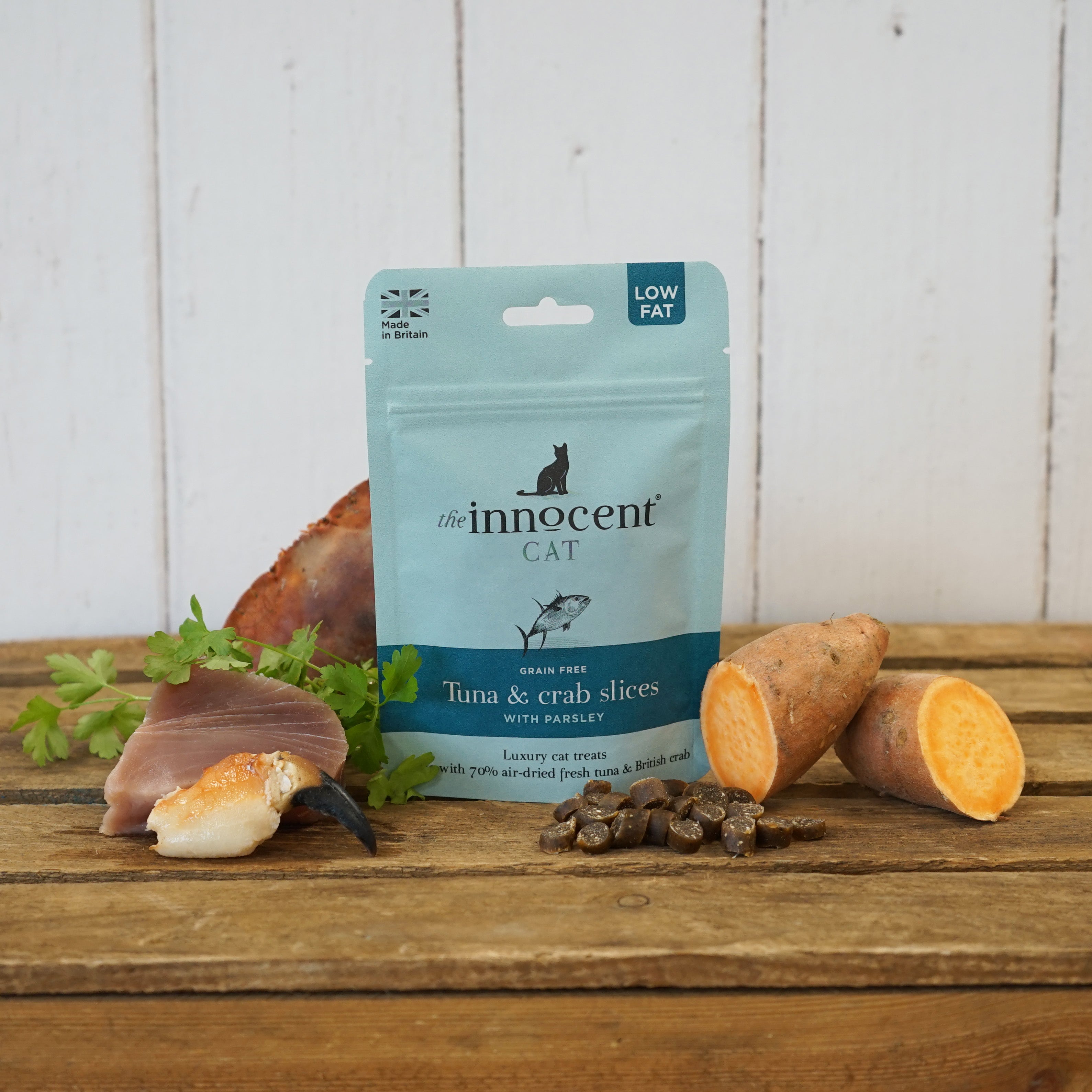 The Innocent Hound - Tuna & Crab Slices with Parsley 吞拿魚及蟹70g